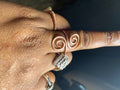 FEMININE ENERGY COPPER RING HANDMADE BY CHIEF KANDAKE