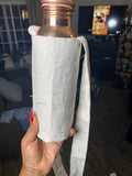 100% COPPER WATER BOTTLE WITH BAG 32oz